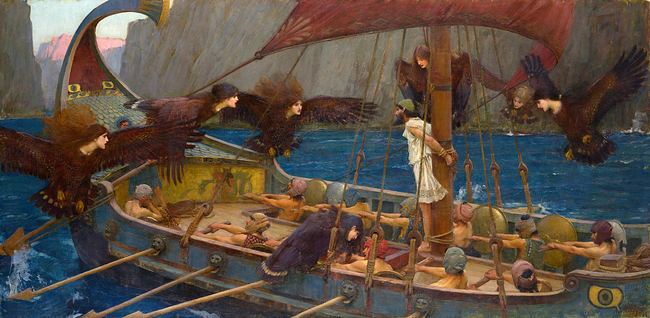 XIXth century depiction, by John William Waterhouse.